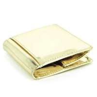 Kaila按扣零钱包-金色