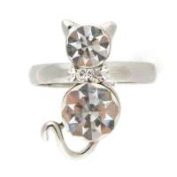 新光饰品可爱猫咪戒指11143100128153