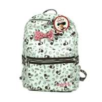 冬己人鱼公主双肩包D5008米黄