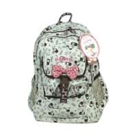 冬己人鱼公主双肩包D5009米黄