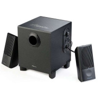 漫步者2.1木质多媒体音箱X100V