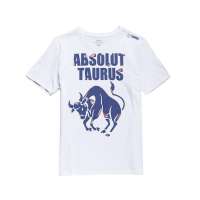 OLOMO欧莱诺金牛座情侣纯棉T恤-女款111411291146(漂白)