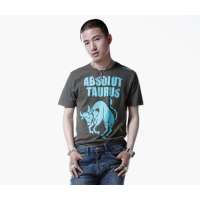 OLOMO欧莱诺金牛座情侣纯棉T恤-男装111311244848(军绿)