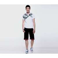 OLOMO欧莱诺英伦格翻边脚口短裤111330069052(黑色)