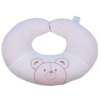 良良孕妇护腰哺乳枕(竹碳U形款)粉色