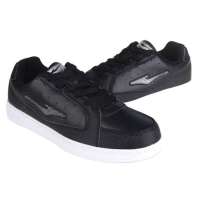 鸿星尔克男滑板鞋11123009-20(黑色39)