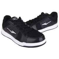 鸿星尔克男滑板鞋11123019-20(黑色40)