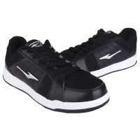 鸿星尔克男滑板鞋11123019-20(黑色41)