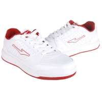 鸿星尔克男滑板鞋11123075-14(白/大红39)