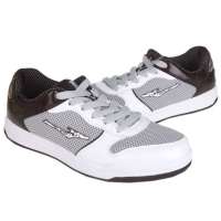 鸿星尔克男滑板鞋11123080-18(白/深棕43)