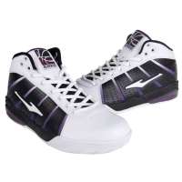 鸿星尔克男篮球鞋11122009-12(白/黑43)