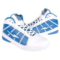 鸿星尔克男篮球鞋11122009-16(白/彩蓝43)