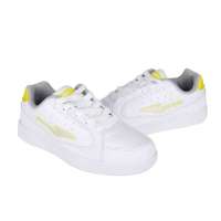 鸿星尔克女滑板鞋12123009-17(白/果绿35)