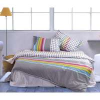 梦洁mee觅纯棉印花双人四件套彩虹堂