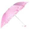 天堂牌3318E百花仙子三折晴雨伞(红)