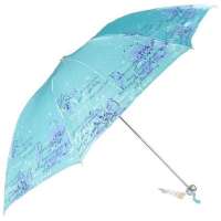 天堂牌3318E百花仙子三折晴雨伞(蓝)