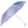 天堂牌3318E百花仙子三折晴雨伞(青)