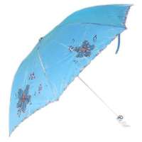 天堂牌3322E水光潋滟三折晴雨伞(蓝)
