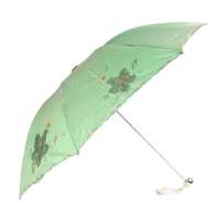 天堂牌3322E水光潋滟三折晴雨伞(绿)