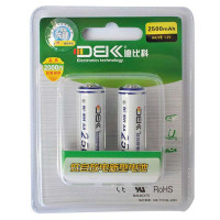 迪比科充电电池2500*2AA
