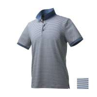 佐丹奴男装彩棉细横间平纹POLO010100080011004(淡灰色/加大码)