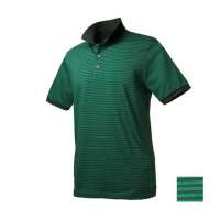 佐丹奴男装全棉条纹POLO 01010008(常青藤绿色/加大码)