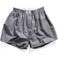 佐丹奴男装花式收边皮筋内裤011795390012602(油灰白条纹/中码)