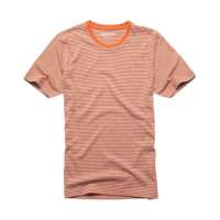 佐丹奴男装男友缤纷细间短袖T恤010200060013207(气氛橙色/加加小码)