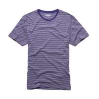 佐丹奴男装男友缤纷细间短袖T恤010200060017702(深紫色/中码)