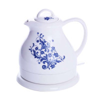 茗圣陶瓷电水壶CK01-10A(青花玲珑)