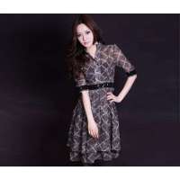 Julie's Dream连衣裙3164(棕色L)