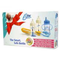贝丽礼盒装(内含160ml奶瓶、260ml奶瓶、220ML学习杯、奶瓶刷、奶嘴刷、阶段二奶嘴和鸭嘴各1个)