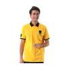 POLO VILLAE男士黄色翻领短T恤PFCAMAACH759(50)