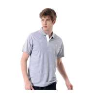 POLO VILLAE男士灰色翻领短T恤PFDANAACH522(46)