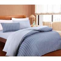 乔曼帝双人床笠四件套之雅仕蓝调1.5m