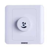 西门子 远景雅白 调速开关5TG02051CC1