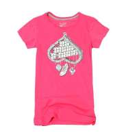 耐克女子生活短袖针织衫433328-609(XL)