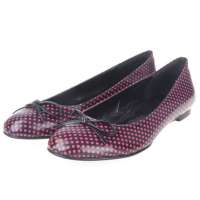 ST.CHIC琪珂女式PU平跟单鞋B29A43906D-230(黑/桃红/230)