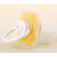 小鸡卡迪硅胶扁头弧身大安抚奶嘴KD-3017