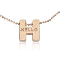 新光饰品HELLO项链11140800009002