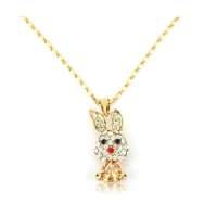新光饰品可爱兔项链11140112459201