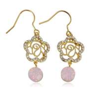 新光饰品玫瑰花园耳环11142317831101