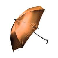 天堂牌147E拐杖自开直杆伞(橘)
