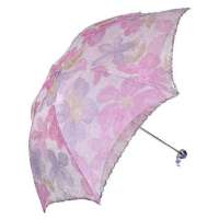 天堂牌317E锦绣花园三折晴雨伞(紫)