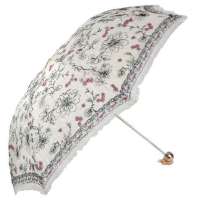 天堂牌317E水漾蔷薇三折晴雨伞(黄)