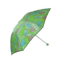 天堂牌3317花样年华三折晴雨伞(绿)
