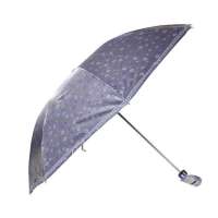 天堂牌3336E花季恋歌三折晴雨伞(紫)