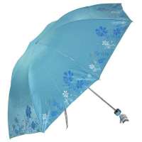 天堂牌336T银印三折晴雨伞(绿)