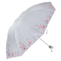 天堂牌336T银印三折晴雨伞(银)