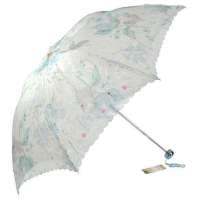 天堂牌340E田园牧歌三折晴雨伞(蓝)